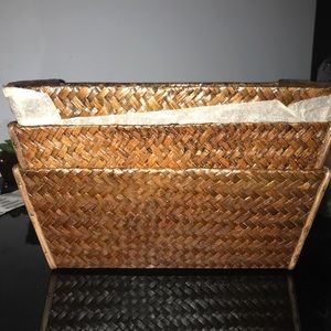 3 cute storage bins!